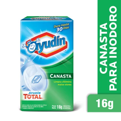 CANASTA INODORO AYUDIN 16G