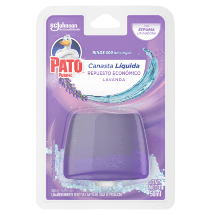 CANASTA LIQUIDA PATO  LAVANDA 50ML
