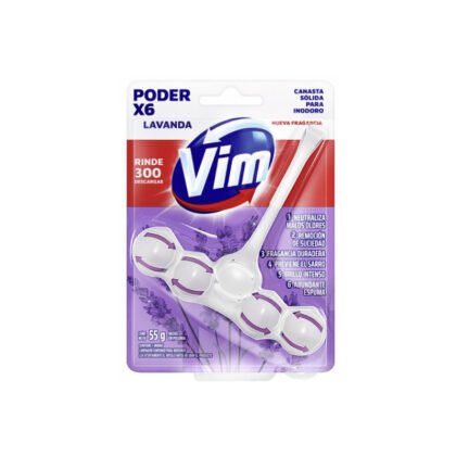 CANASTA SOLIDA VIM 5 BOLAS 55G LAVANDA