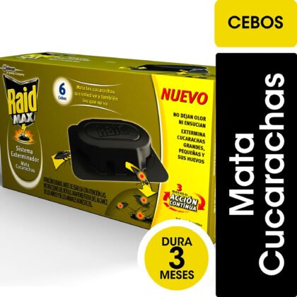 CEBO INSECTICIDAS MATA CUC. RAID