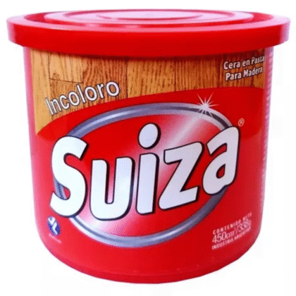 CERA EN PASTA "SUIZA" INCOLORO 338G