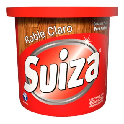 CERA EN PASTA "SUIZA" ROBLE CLARO 338G