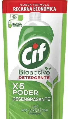 CIF DETERGENTE RECARGA ECONOMICA 450ML LIMA
