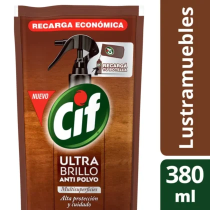CIF ULTRA BRILLO RECARGA ECONOMICA 380ML