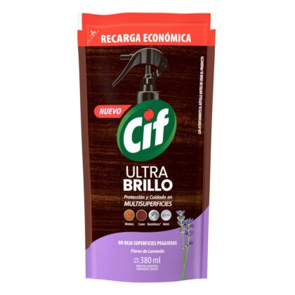 CIF ULTRA BRILLO X 400 ML SPRAY LAVANDA