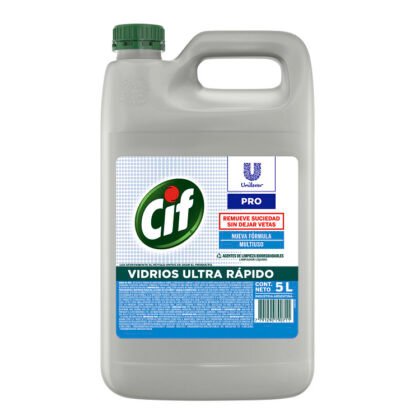 CIF VIDRIOS ULTRA RÁPIDO X 5 LTS