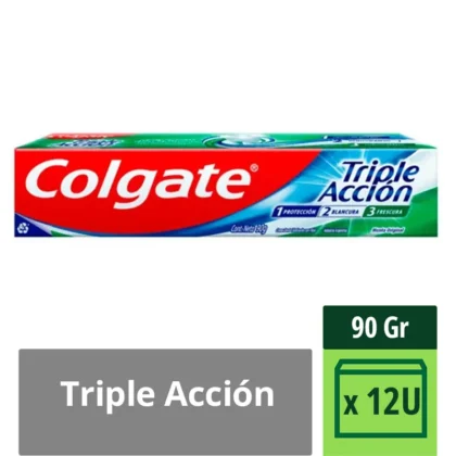 CREMA DENTAL COLGATE TRIPLE ACCION X 90G
