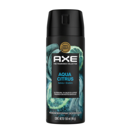 DESOD. AEROSOL AXE AQUA CITRUS X 150ML