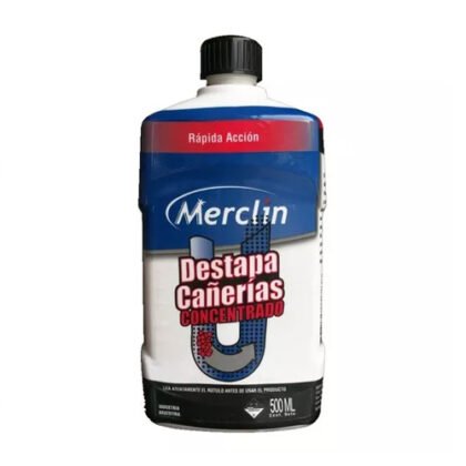 DESTAPA CAÑERIAS CONCENTRADO MERCLIN 500ML