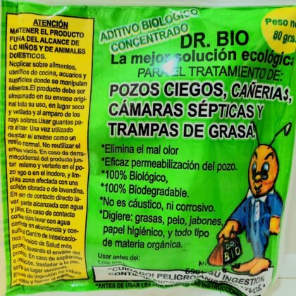 DR BIO (POZOS CIELOS, CAÑERIAS, CAMARAS SEPTICAS
