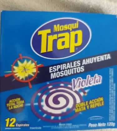 ESPIRALES MOSQUI TRAP VIOLETA X12