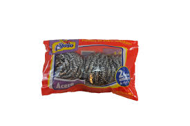 ESPONJA DE BRONCE INOX  EL COLOSO X 2U
