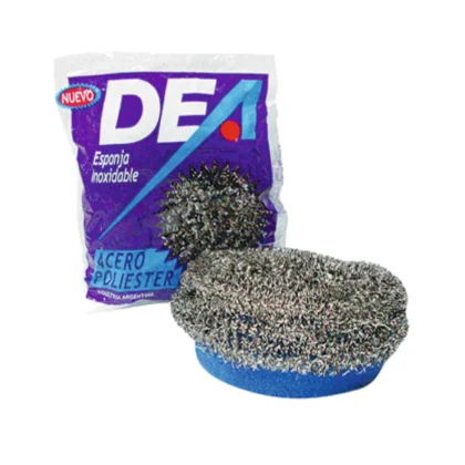ESPONJA DEA ACERO CON POLIESTER