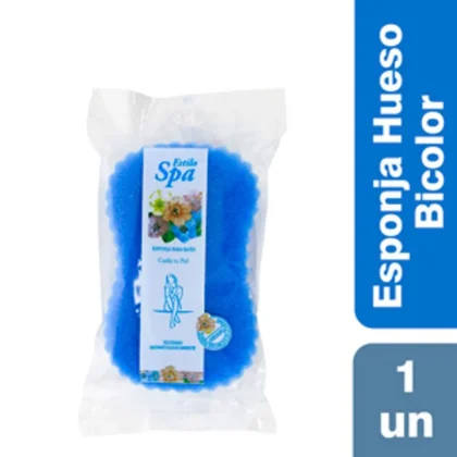 ESPONJA HUESO BICOLOR SPA