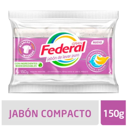 GRAN FEDERAL JABON BLANCO CON SUAVIZANTE