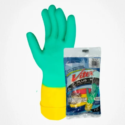 GUANTES DE LATEX  PLUS GDE TALLE 9