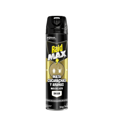 INSECTICIDA MATA CUCARACHAS Y ARAÑAS RAID 360CC