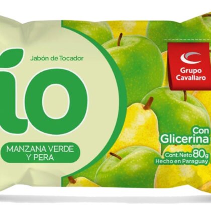 JABON IO MANZANA VERDE Y PERA 3X80G