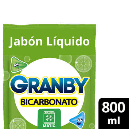 JABON LIQUIDO GRANBY LIMON 800ML