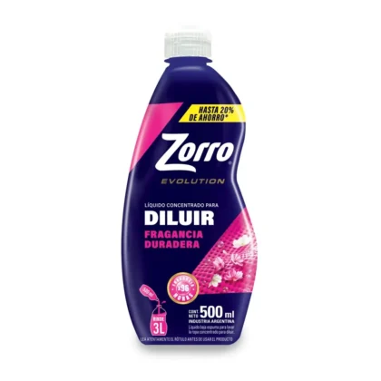 JABON LIQUIDO ZORRO CONCENTRADO 500ML