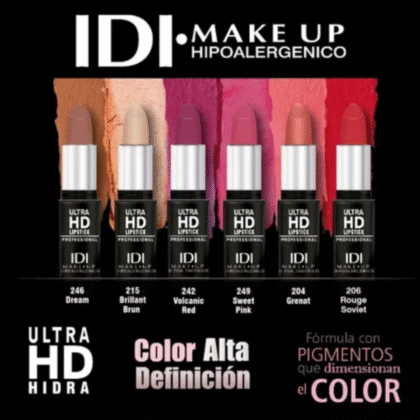 LAPIZ LABIAL IDI ULTRA HD 242 VOLCANIC RED LIPSTICK