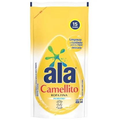 LIQUIDO P LAVAR ROPA ALA CAMELLITO 450ML
