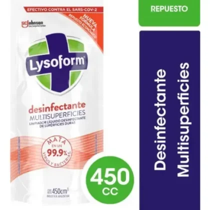 LISOFORM DESINFECTANTE MULTISUP 450CM3