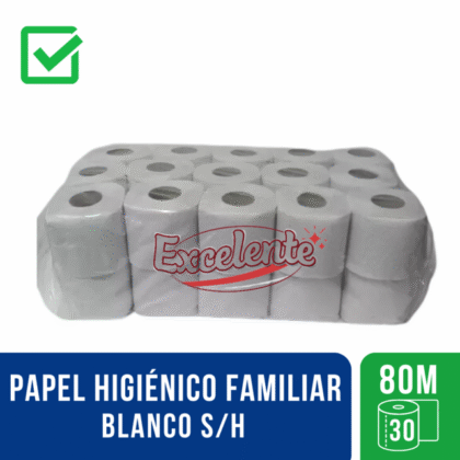PAPEL HIGIENICO BLANCO VIOLETA 30X70M