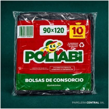POLIABI BOLSA DE CONSORCIO 90X120 10U
