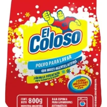 POLVO PARA LAVAR EL COLOSO 800 GR