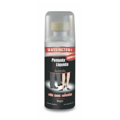 POMADA LIQUIDA WASSINGTON AUTOBRILLO NEGRO 60G