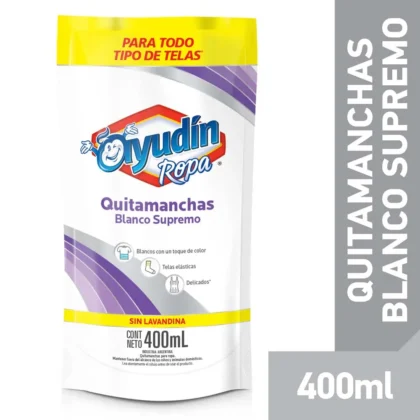 QUITAMANCHAS AYUDIN BLANCO SUPREMO 400ML