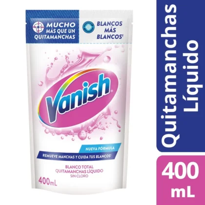 QUITAMANCHAS LIQUIDO VANISH 400ML