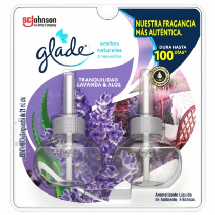 REPUESTO AROMATIZANTE DE AMBIENTES GLADE x21ML