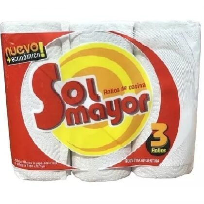 ROLLO DE COCINA SOLEADO X8 UNIDADES