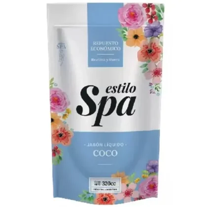 SPA REPUESTO JABON LIQUIDO COCO X 320ML