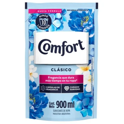 SUAVIZANTE DE ROPA COMFORT 900ML