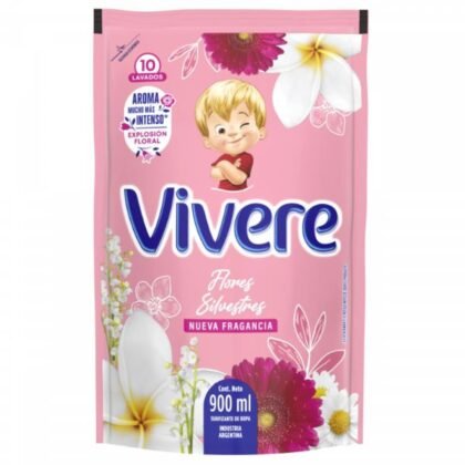 SUAVIZANTE DE ROPA VIVERE FLORES SILVESTRES