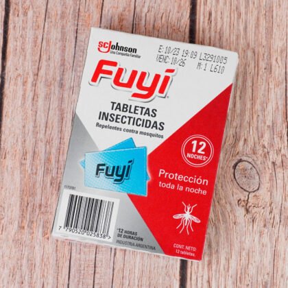 TABLETAS INSECTICIDAS FUYI 12 NOCHES