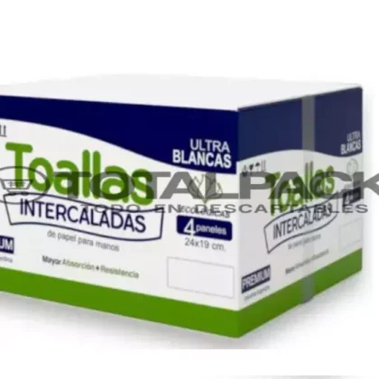 TOALLA INTERCALADA NEWPEL EXTRA BLANCA