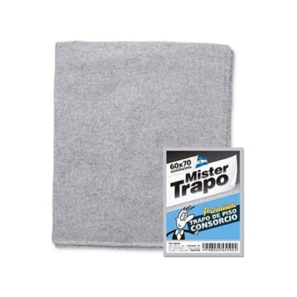 TRAPO DE PISO GRIS CONSORCIO 60X65 CM