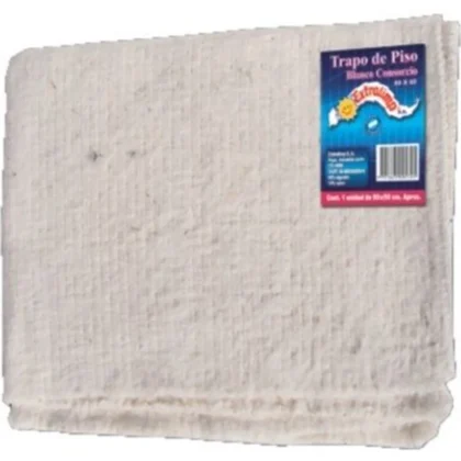 TRAPO PISO BLANCO ESPECIAL "PELGUI" 50X60CM