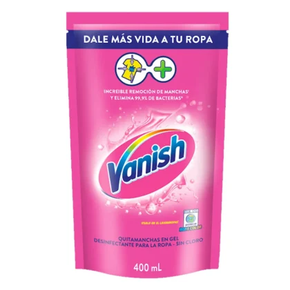 VANISH QUITAMANCHAS LIQUIDO ROPA COLOR 400ML