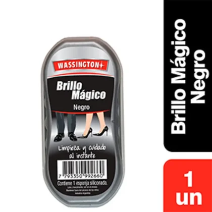 WASSINGTON BRILLO MAGICO NEGRO