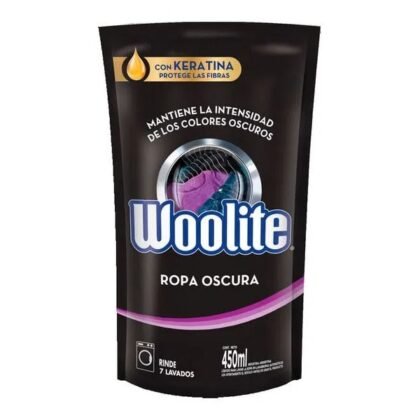 WOOLITE ROPA OSCURA 450ML