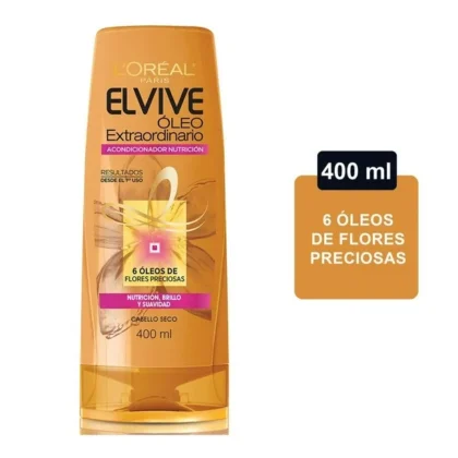 ACONDICIONADOR ELVIVE CABELLO MUY SECO 400ML