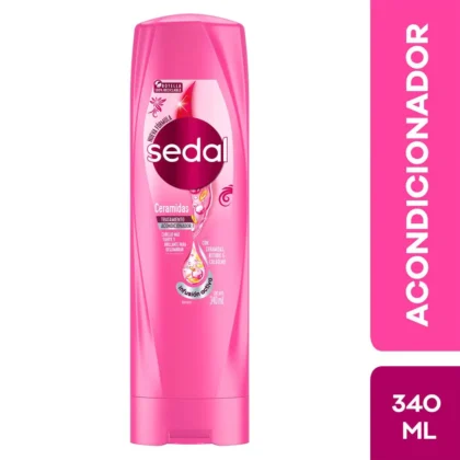 ACONDICIONADOR SEDAL CERAMIDAS ROSA 340ML