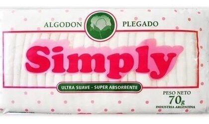 ALGODON SIMPLY 70G