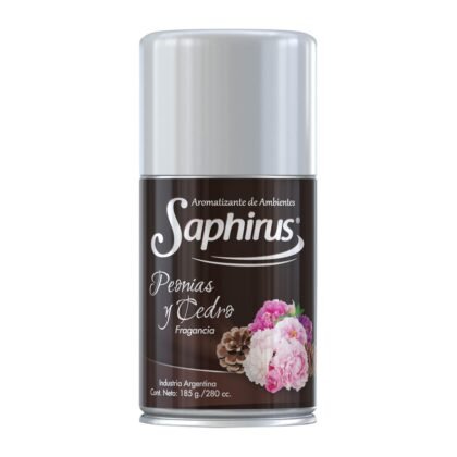 AROMATIZADOR SAPHIRUS 250ML PEONIAS Y CEDRO