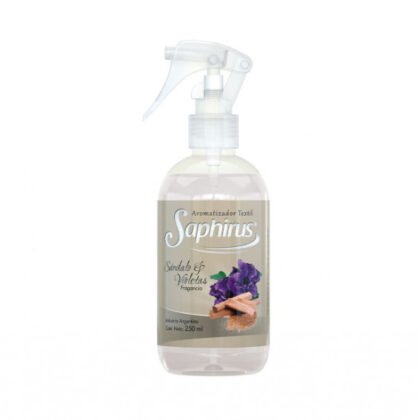 AROMATIZADOR TEXTIL SAPHIRUS 250ML SANDALO Y